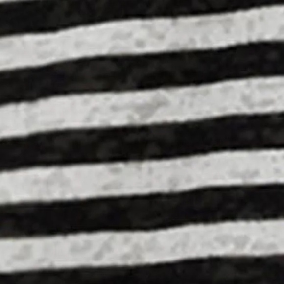 AllSaints Rita Relaxed Fit Striped T-Shirt Black/White – Size M - Picture 3 of 4